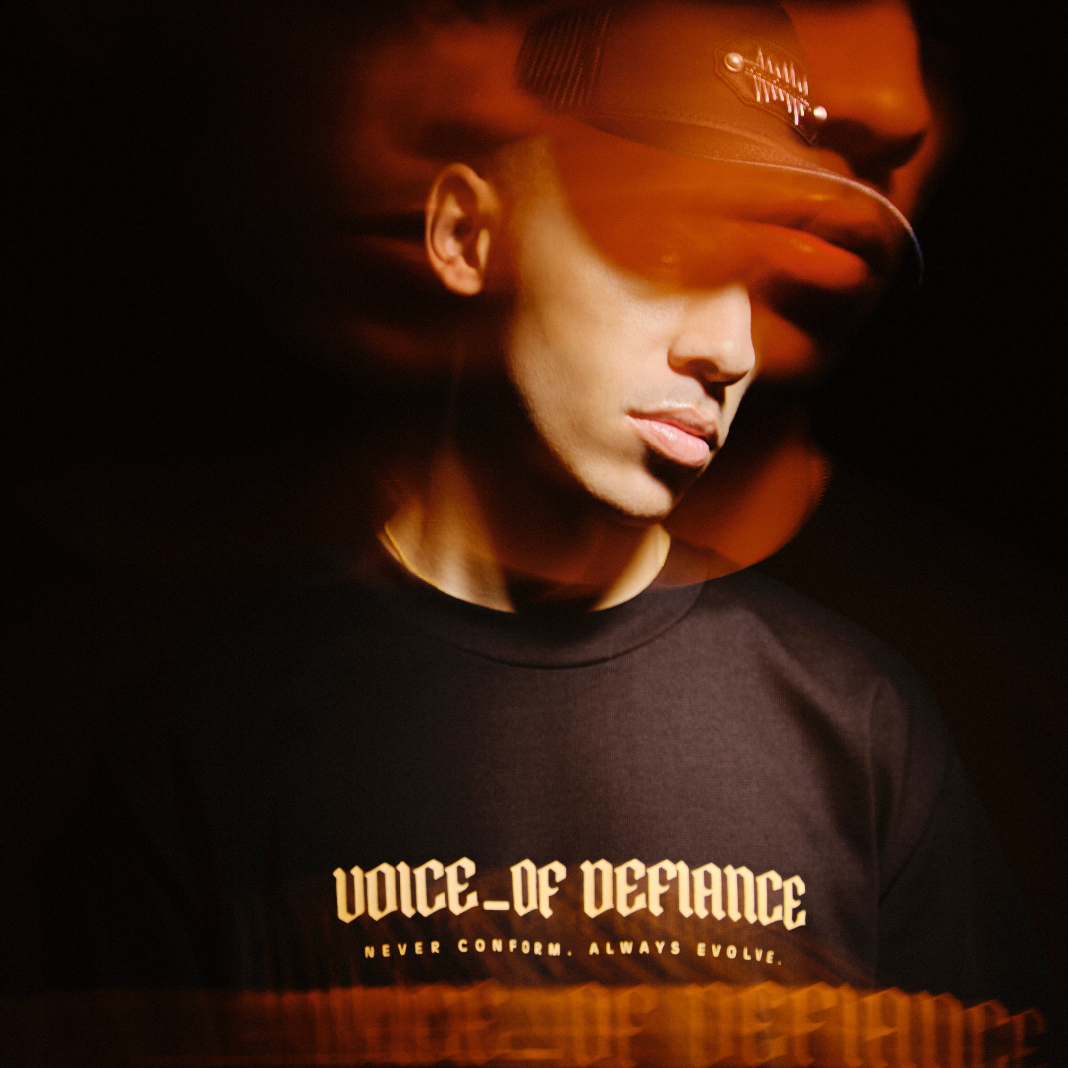 Premium Men's TShirts Voice_of Defiance