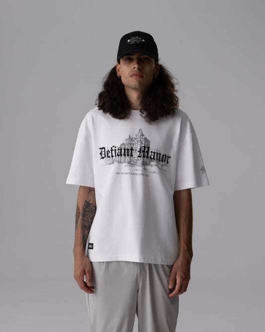 Defiant Manor Tee - White