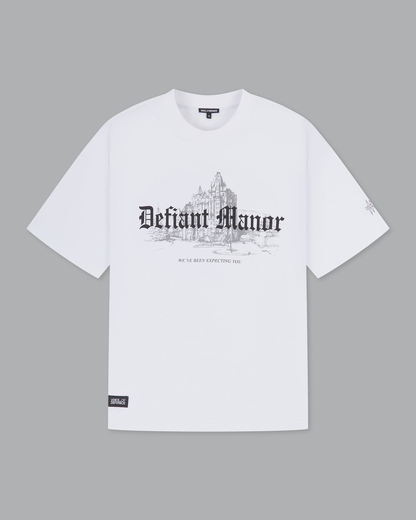 Defiant Manor Tee - White