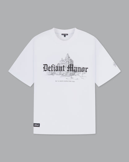 Defiant Manor Tee - White