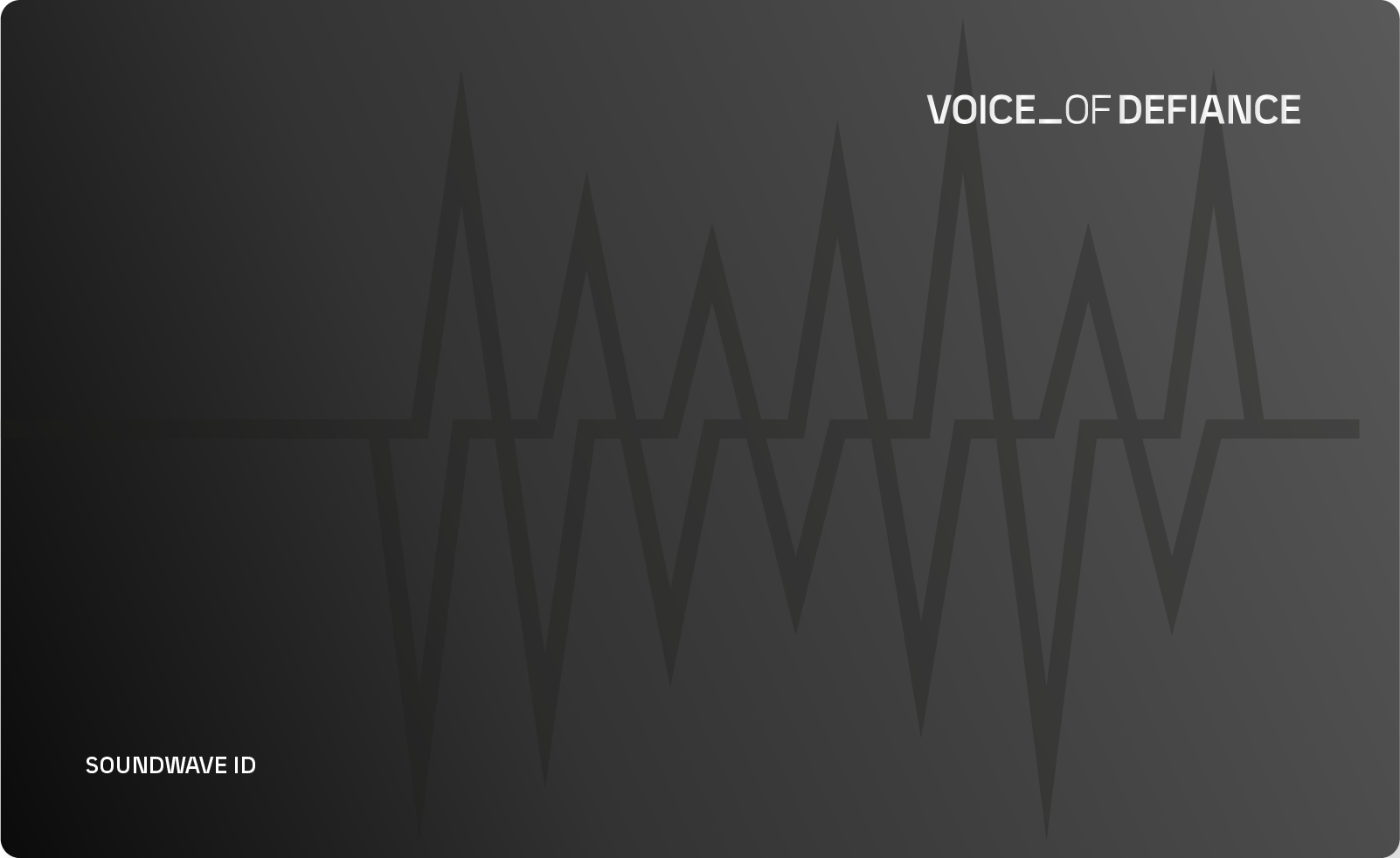 Soundwave Card Background
