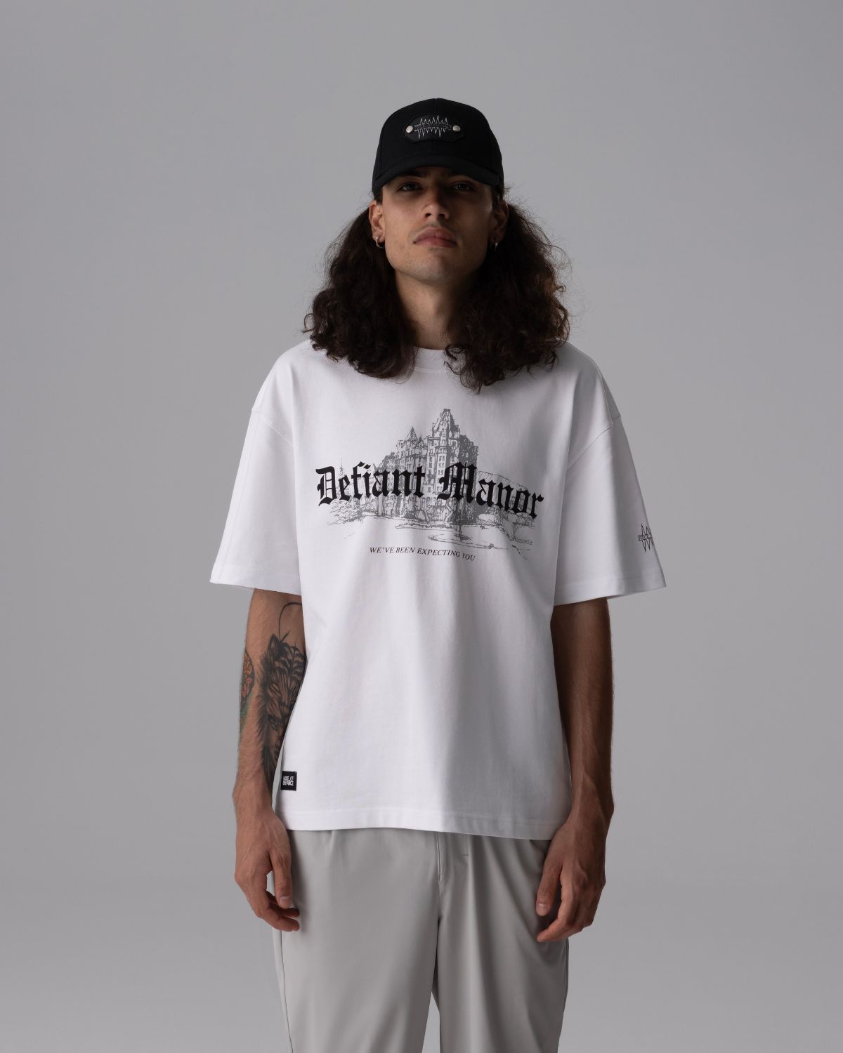 Defiant Manor Tee - White