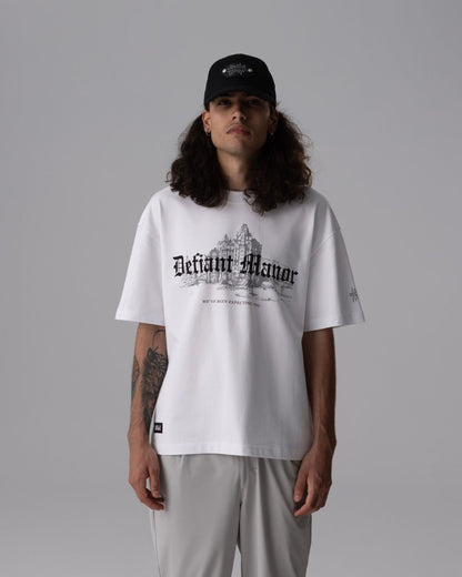 Defiant Manor Tee - White