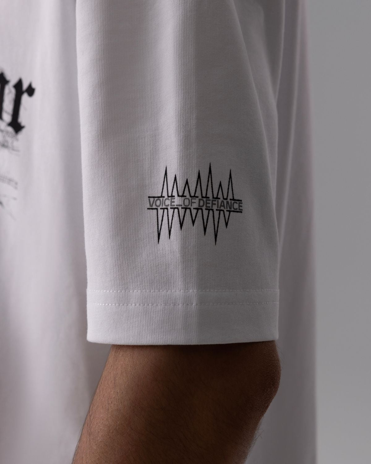 Defiant Manor Tee - White