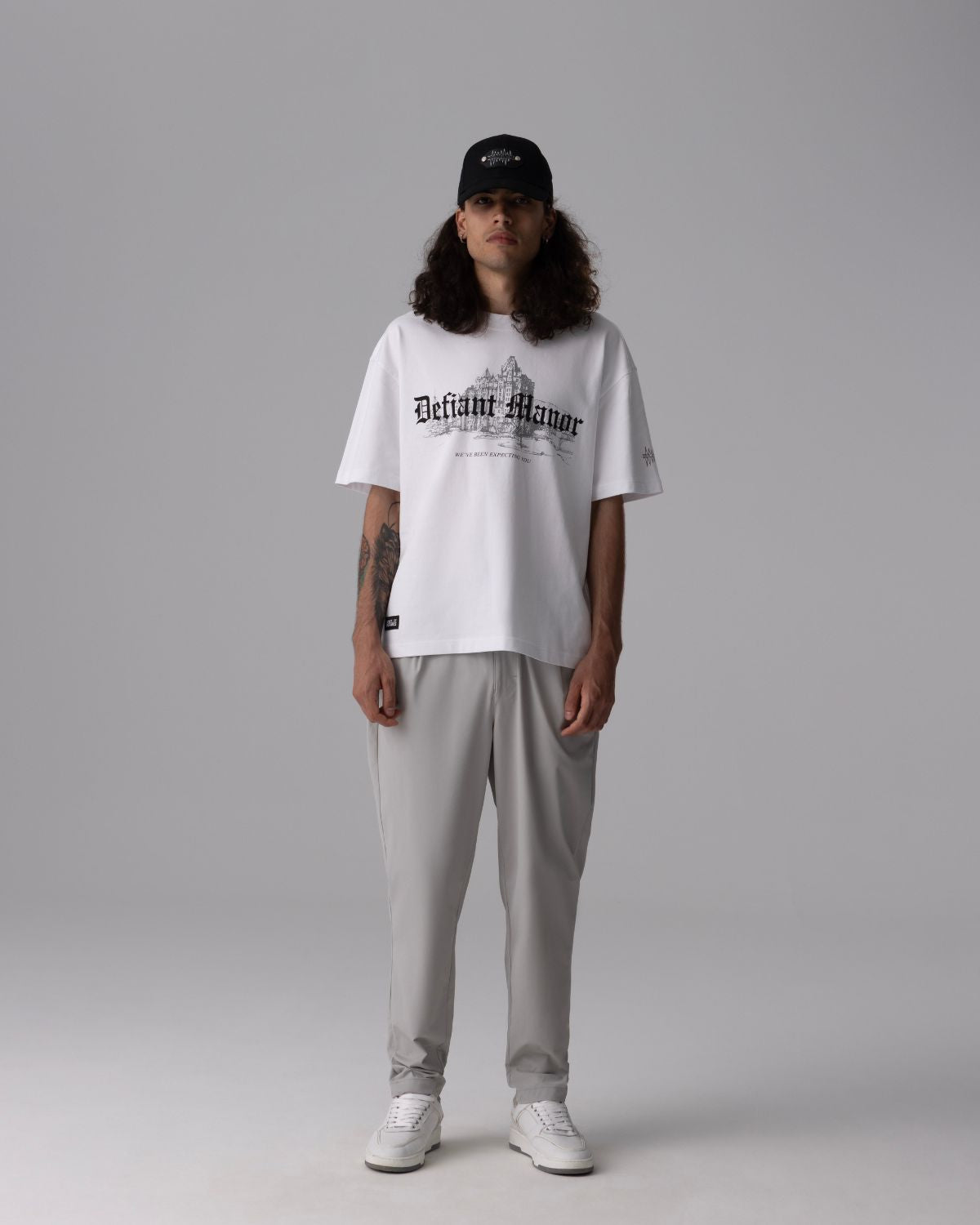 Defiant Manor Tee - White