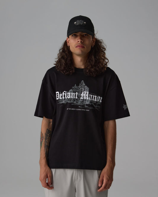 Defiant Manor Tee - Black